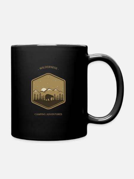 La nature sauvage et la nature - Mug uni - noir