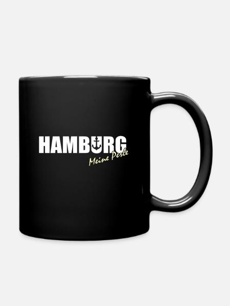 Hamburg Pearl - Full Colour Mug - black