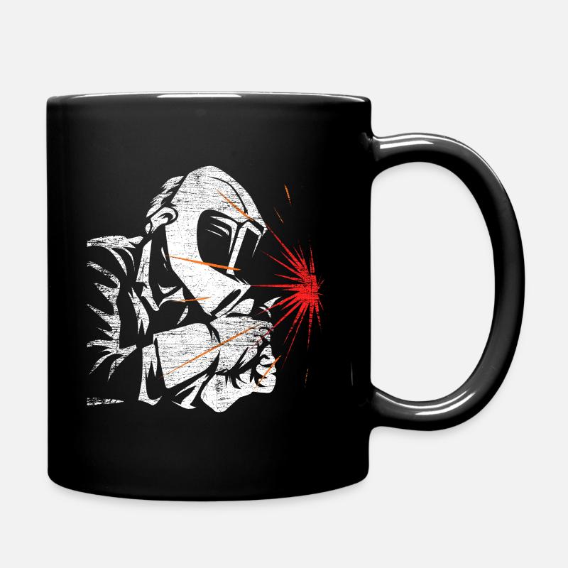 Schweißer Schweißen Job - Tasse einfarbig - Schwarz