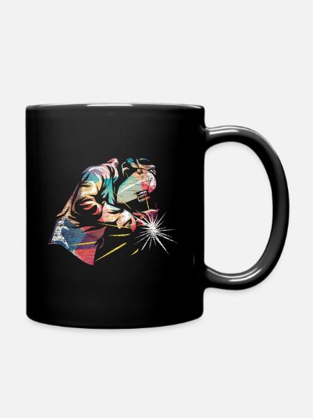 Soudeur profession de soudage - Mug uni - noir