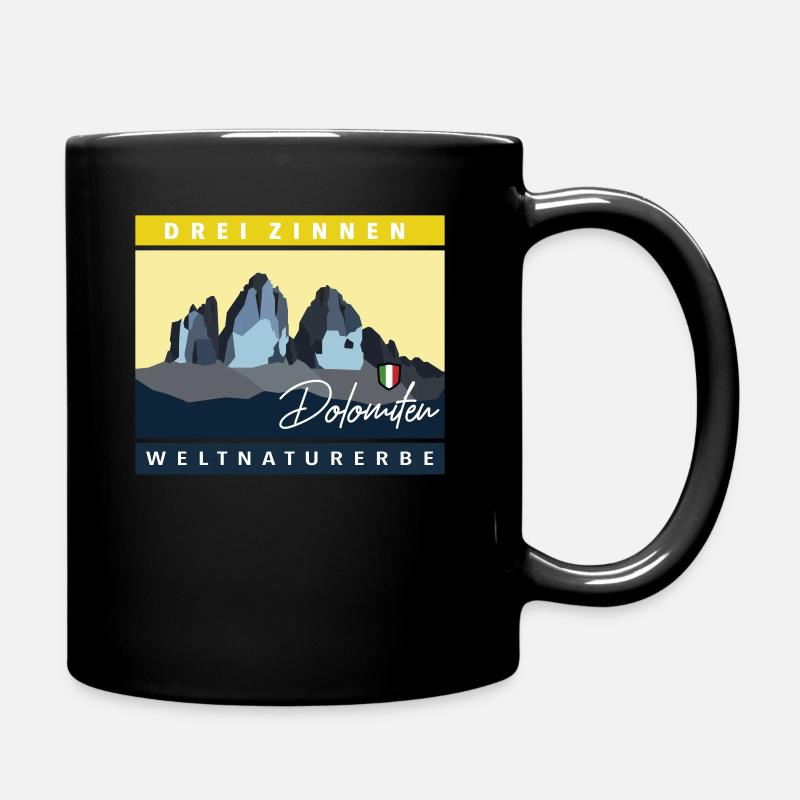 Dolomites trois zinnen tre cime di lavaredo Italie - Mug uni - noir