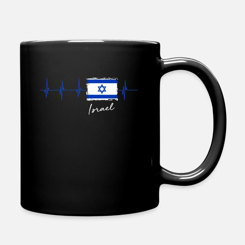Israel Spruche Geschenkidee - Tasse einfarbig - Schwarz
