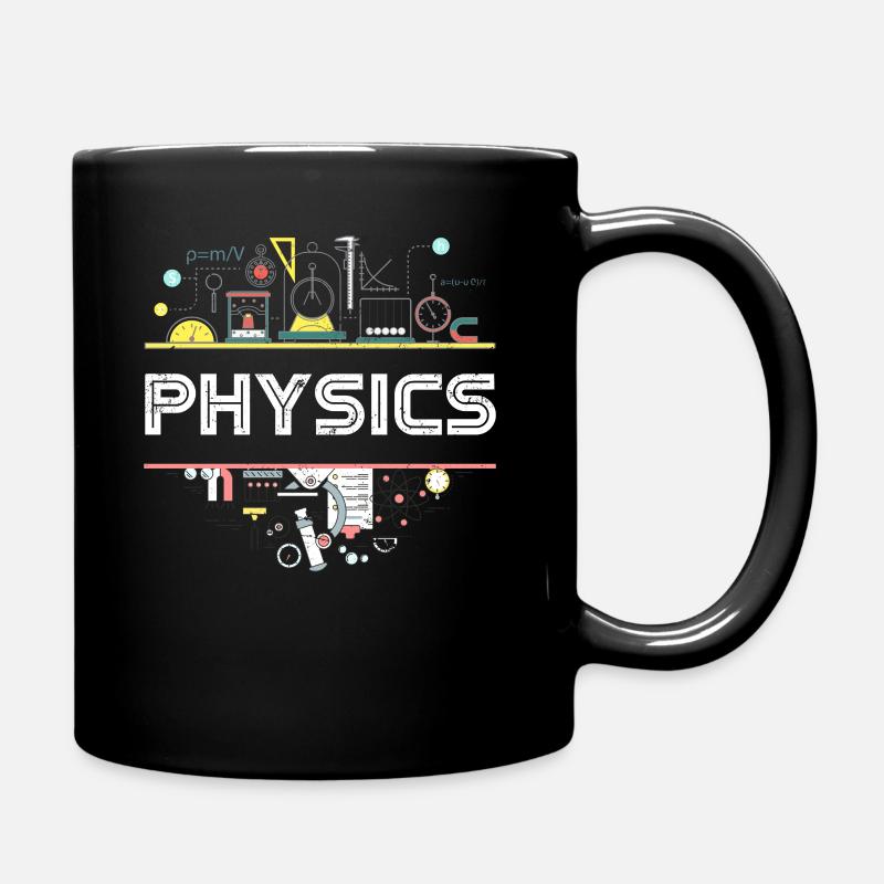 Physics quantum physics - Full Colour Mug - black
