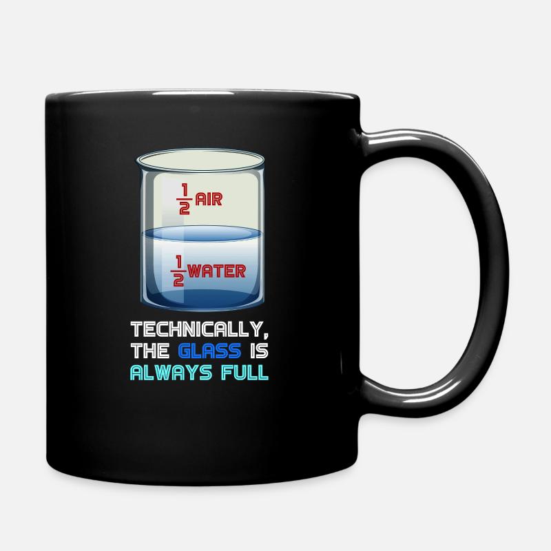 physics - Full Colour Mug - black