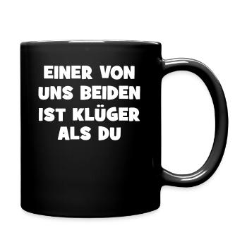 funny saying, cool sayings, funny, - Full Colour Mug - black - Right