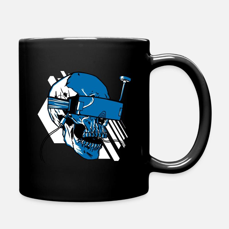 FPV Drohne - Tasse einfarbig - Schwarz