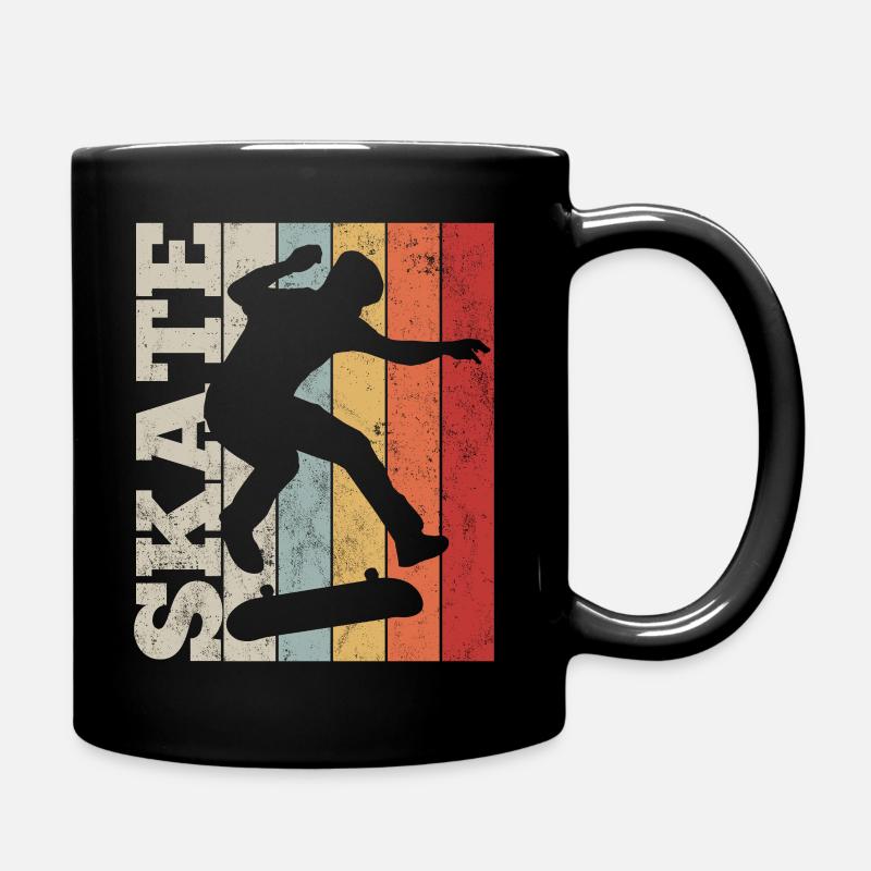 Skateboard - Tasse einfarbig - Schwarz