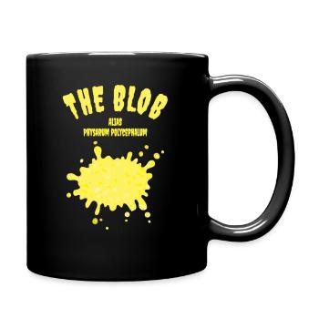 The Blob alias Physarum polycephalum slime mold - Full Colour Mug - black - Right