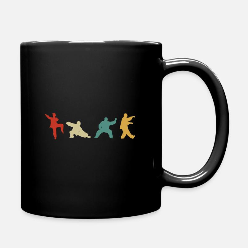 Tai Chi master - Full Colour Mug - black