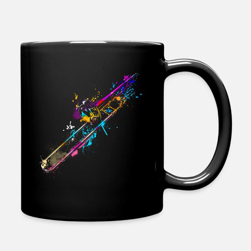 Tromboniste | Cadeau de trombone pour les joueurs de trombone - Mug uni - noir