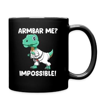 Armbar Me Impossible - Drôle BJJ TRex - Mug uni - noir - Droite