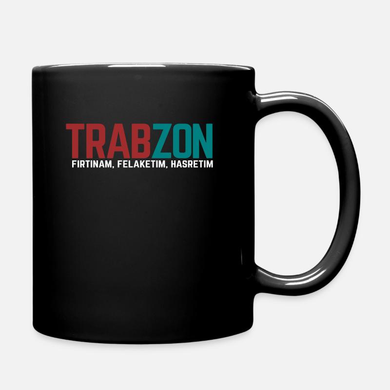 Trabzon - Mug uni - noir