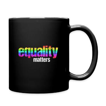 Gender equality issues - Full Colour Mug - black - Right