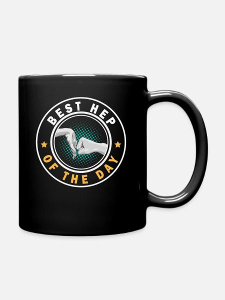 Weltbester Heilerziehungspfleger Pfleger HEP - Tasse einfarbig - Schwarz