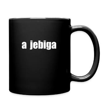 Jebiga - Serbien Kroatien Balkan - Tasse einfarbig - Schwarz - Rechts