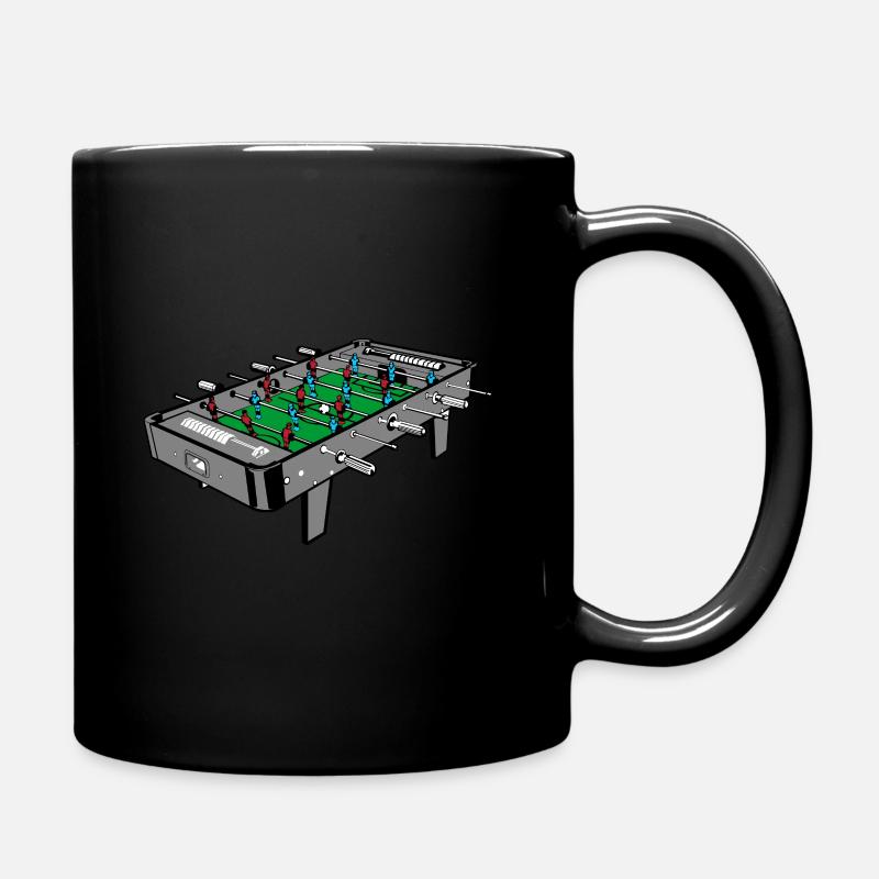 Kickertisch Tischkicker Illustration - Tasse einfarbig - Schwarz