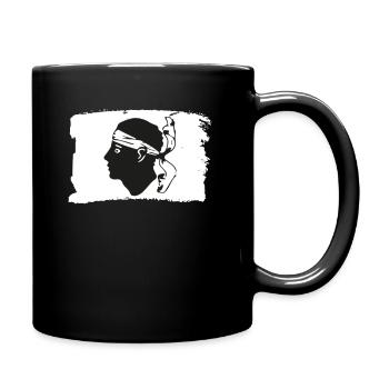 Corsica flag flag - Full Colour Mug - black - Right
