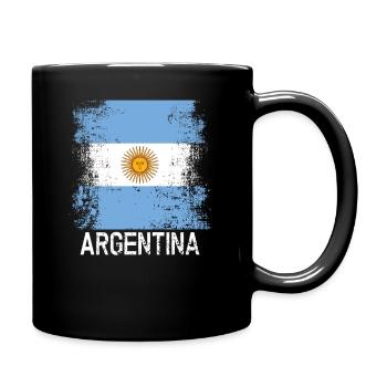 Argentine - Mug uni - noir - Droite