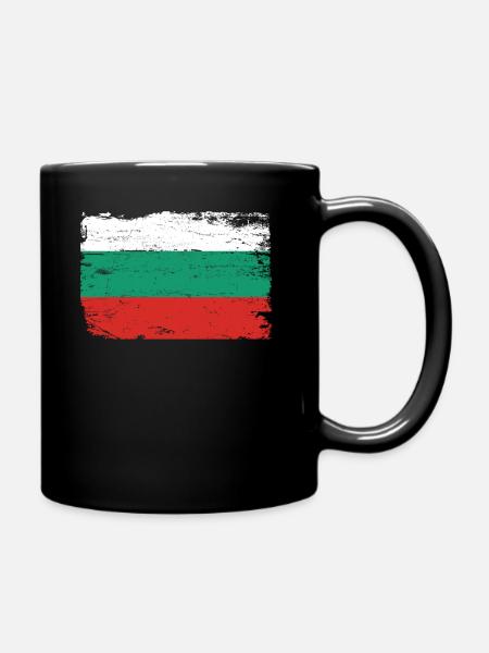 Bulgarien - Tasse einfarbig - Schwarz