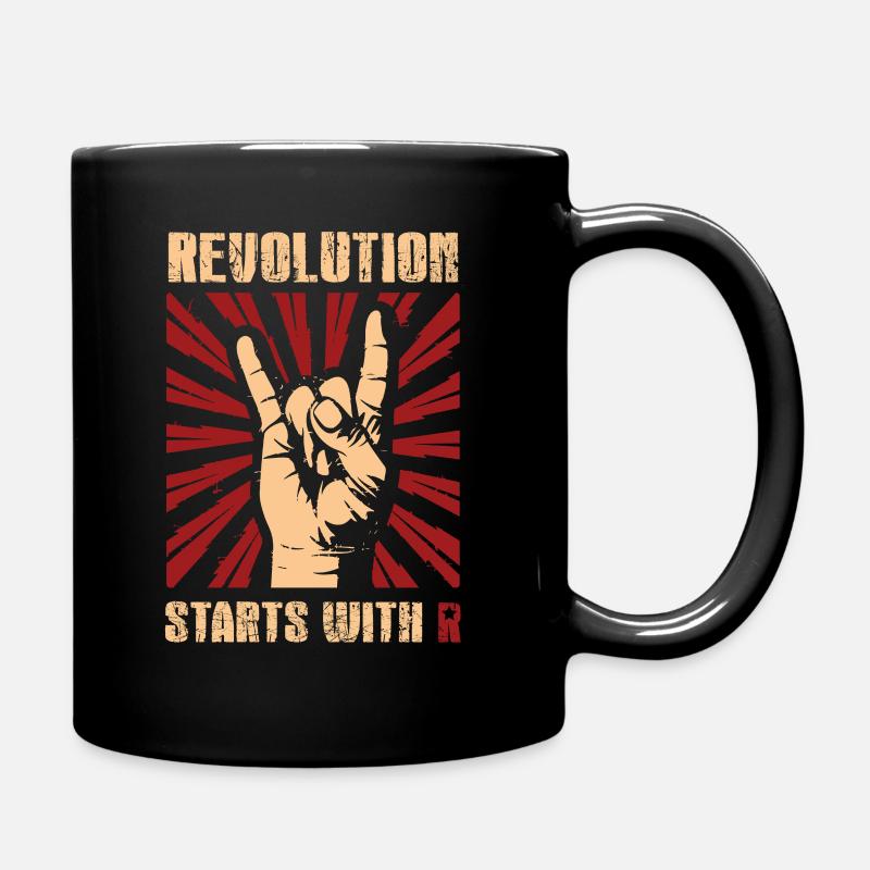 Révolution de cadeau drôle révolution révolte de libération shi - Mug uni - noir