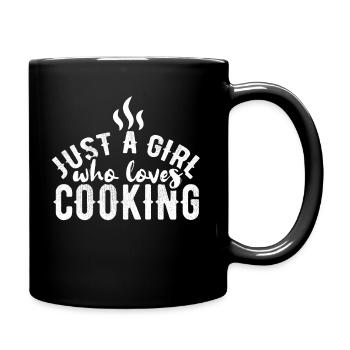 Cooking cook - Full Colour Mug - black - Right