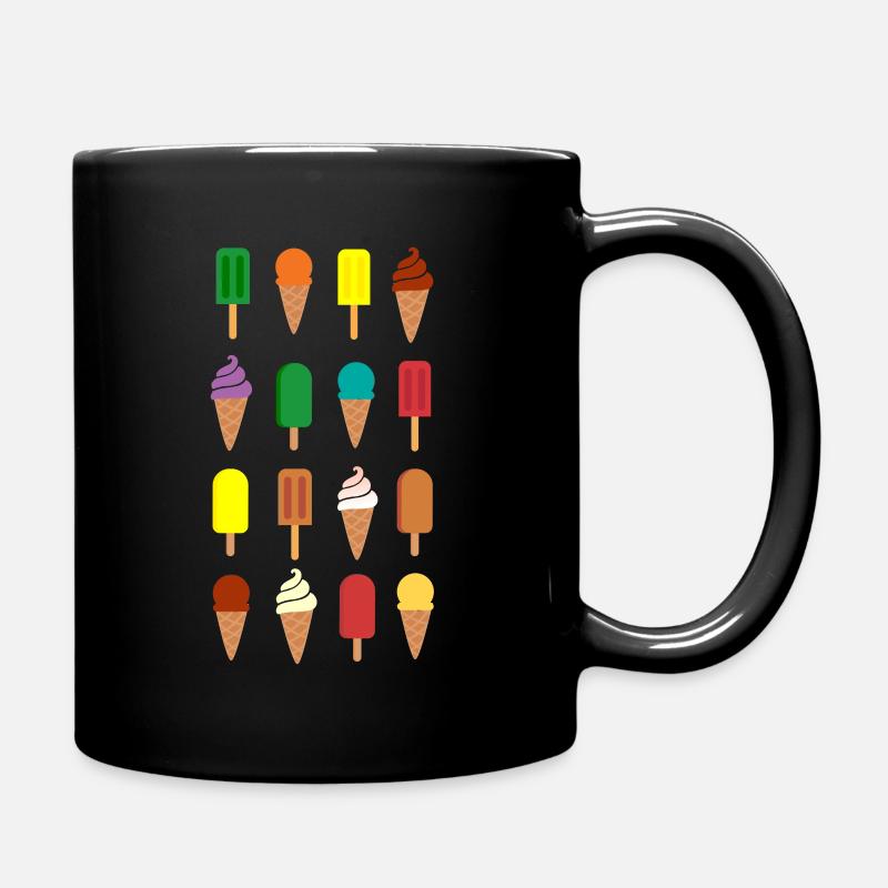Glace glace glace - Mug uni - noir