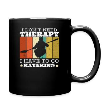 kayak kayak kayak disant - Mug uni - noir - Droite