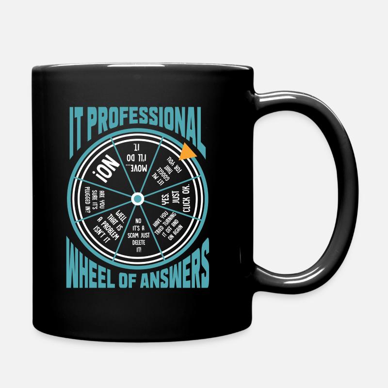 IT Fachmann Computer Programmierer Humor - Tasse einfarbig - Schwarz
