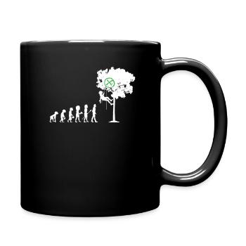 Evolution geocaching - Full Colour Mug - black - Right