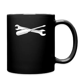 facility manager - Full Colour Mug - black - Right