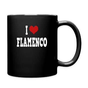 École de danse flamenco Salsa Espagne - Mug uni - noir - Droite