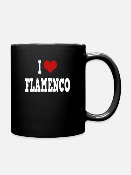 École de danse flamenco Salsa Espagne - Mug uni - noir