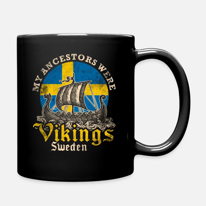 Viking suédois - Mug uni - noir