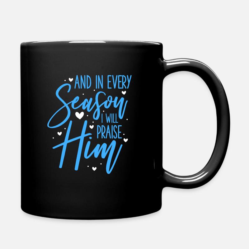 Jesus - Tasse einfarbig - Schwarz