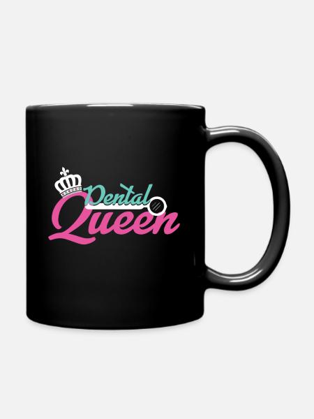 Dentiste dentiste dent dents dents cadeau dentaire - Mug uni - noir
