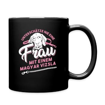 Magyar Vizsla - Tasse einfarbig - Schwarz - Rechts