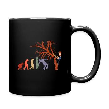 Scie à chaîne Lumberjack EVOLUTION paysagiste - Mug uni - noir - Droite