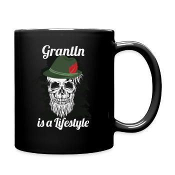 Grantler Bayer Dorf - Grantln is a Lifestyle - Full Colour Mug - black - Right