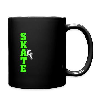Figure Skating Figure Skating Ice Skating - Full Colour Mug - black - Right