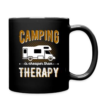 Camper camping caravane cadeau - Mug uni - noir - Droite