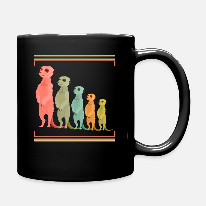 suricate - Mug uni - noir