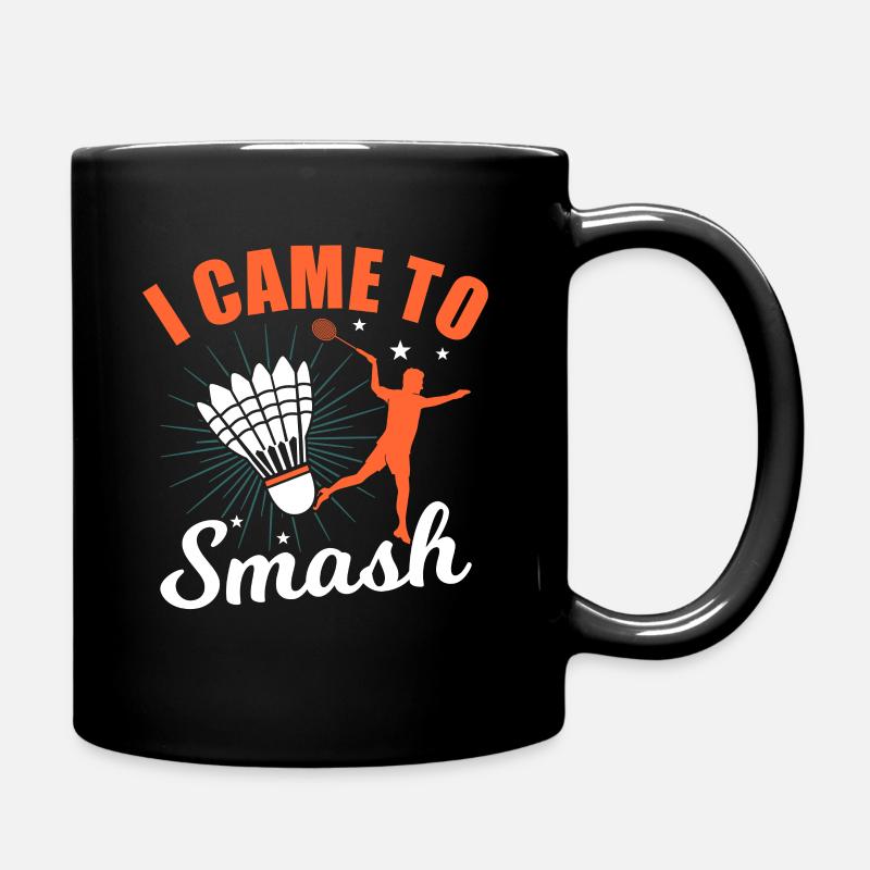 Badminton - Tasse einfarbig - Schwarz