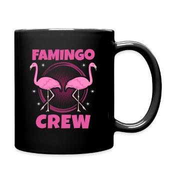 flamingo - Full Colour Mug - black - Right