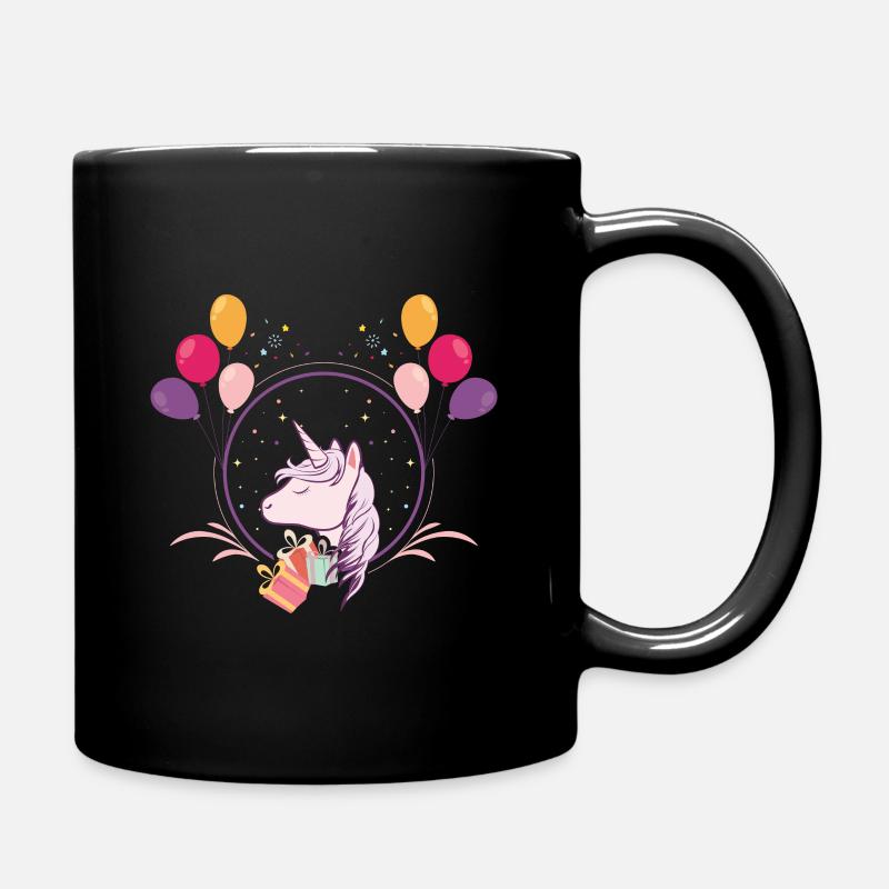 Enfants licorne - Mug uni - noir
