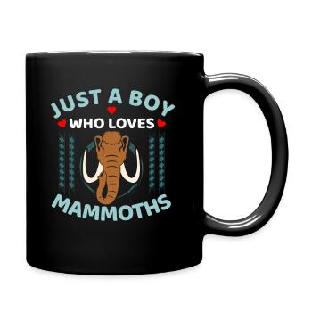 Mammut - Tasse einfarbig - Schwarz - Rechts