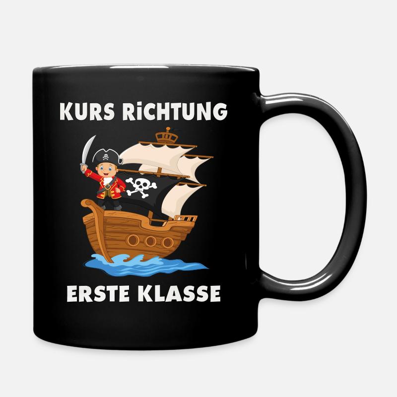 Kurs Richtung erste Klasse Endlich Schule 2020 - Tasse einfarbig - Schwarz