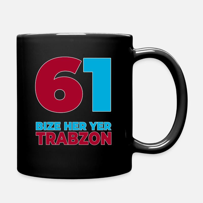 61 Trabzon - Bize her yer Trabzon - Tasse einfarbig - Schwarz
