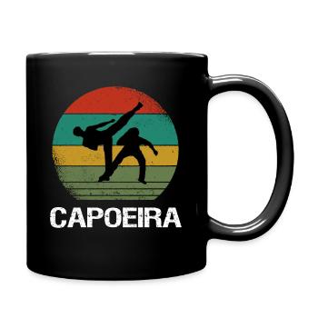 Capoeira Das ist mein Capoeira-Outfit - Tasse einfarbig - Schwarz - Rechts