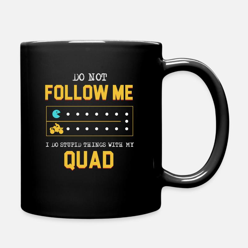Quad Atv - Tasse einfarbig - Schwarz