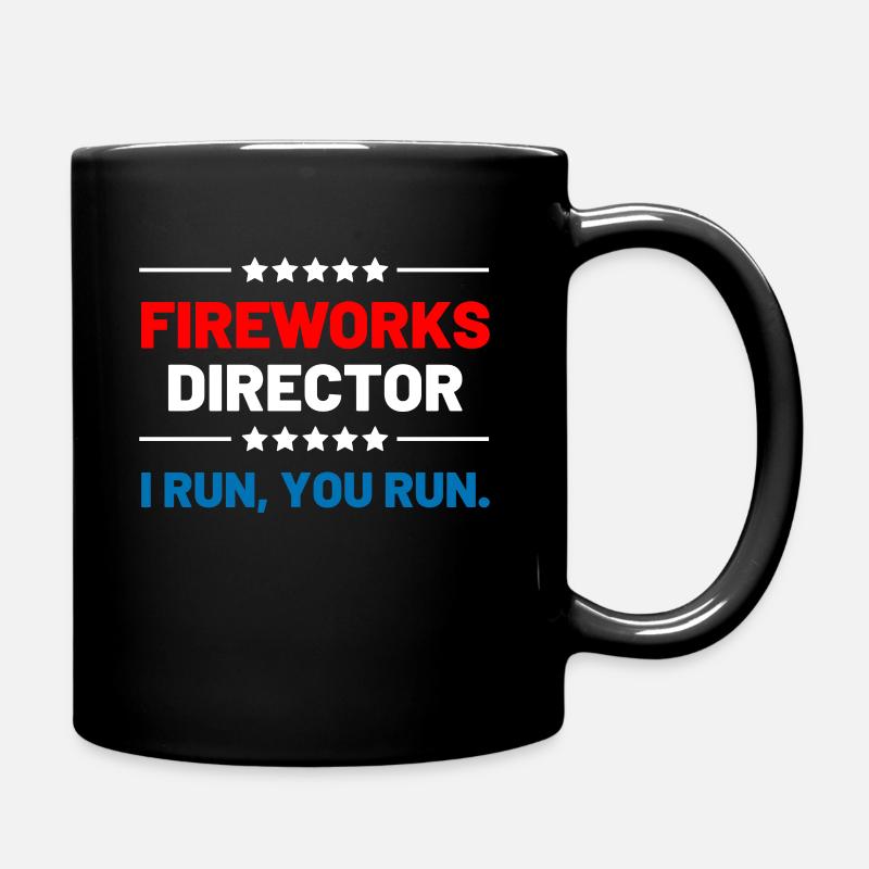 Directeur des feux d'artifice - Mug uni - noir